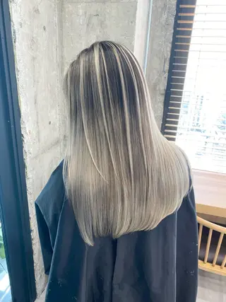 ロング カラー 🌈透明感カラー ✨松田龍也🌈のヘアスタイル