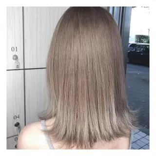 セミロング カラー 🦖稲葉菜月🦖 予約リクエストのみのヘアスタイル