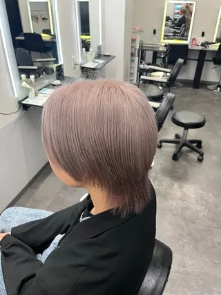 ショート カラー メンズ 韓国ヘア🖤/透明感 shihoのヘアスタイル