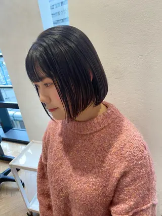 ショート カラー 増井 彩乃のヘアスタイル