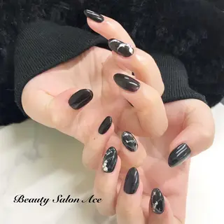 ネイル Beauty Salon Ace（ネイルサロン　エース）所属・池袋フィルイン Ace♡長さだしのネイルデザイン