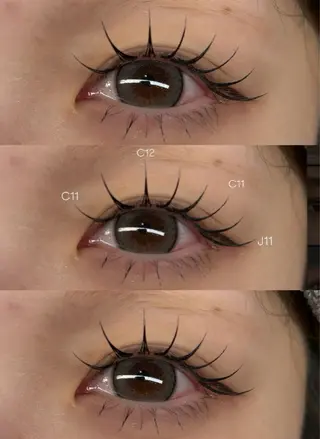 マツエク・マツパ WAXYYY下北沢所属・KANAN WAXYYY下北沢のマツエク・マツパデザイン