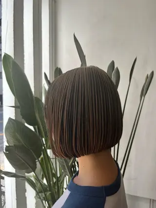 セミロング カラー 🫧艶髪デザイナー 🫧白石航汰のヘアスタイル