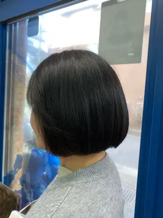 ショート 染谷 れなのヘアスタイル