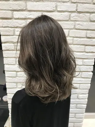 セミロング end roll/ 白楽美容室/ユウタのヘアスタイル