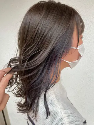カラー putri 副店長 岸本　拓真のヘアスタイル