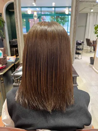 ミディアム カラー レイヤー/透明感/髪 質改善/メンズ/佐藤のヘアスタイル