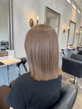 ミディアム カラー 村山 健太のヘアスタイル