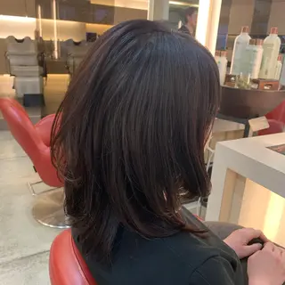 セミロング sea's所属・ヒラカホ/矢場町/ ブリーチ/似合わせのヘアスタイル