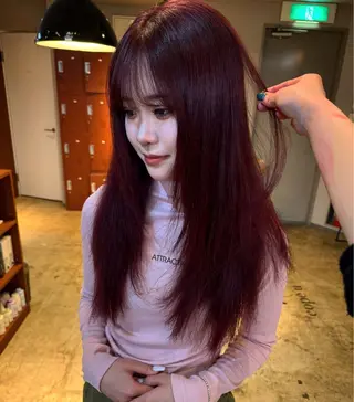 ロング カラー ブリーチ矯正/ ブリーチ特化mikaのヘアスタイル