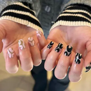 ミディアム WAKANA/ ニュアンス・個性派のネイルデザイン