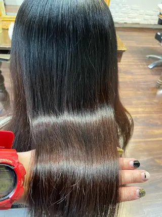 ロング Michel by chainon ミッシェルバイシェノン所属・美髪職人/傷ませない カラー/橋本拓弥のヘアスタイル