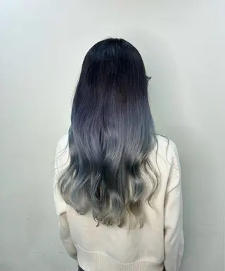 ロング カラー 梅原 姫🍬🐰のヘアスタイル