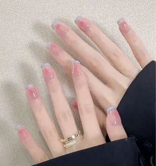 ネイル H3 Nail Tsuki🦋💙のネイルデザイン