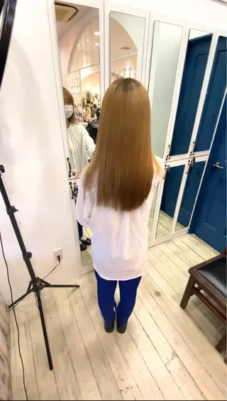 ロング ウルフ/レイヤー /髪質改善　ナユタのヘアスタイル