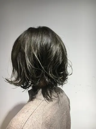 ミディアム カラー 髪質改善ULTOWA ✨松井　美幸のヘアスタイル