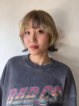 ショート ブリーチ／デザイン／ 🫟Rurika🫟のヘアスタイル