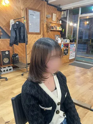 ミディアム BRIDGE HAIR所属・Nana 🫧のヘアスタイル
