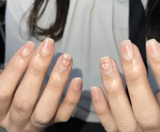 ネイル na🎀🎀na ちゅるちゅるのネイルデザイン