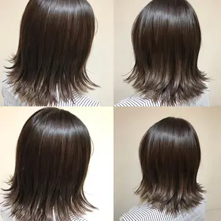 ミディアム カラー 似合わせ/ブリーチ カラー.岡田友仁のヘアスタイル