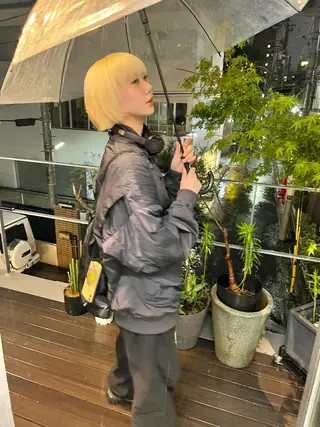 ショート カラー sakoda shunkiのヘアスタイル