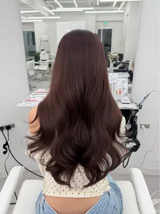 ロング なつき🎀韓国 styleのヘアスタイル