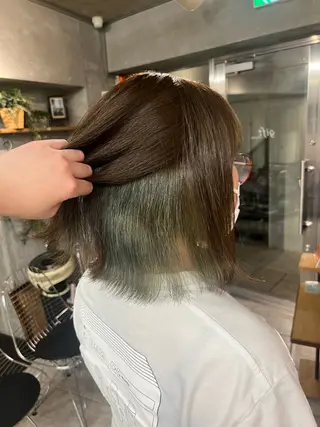 ショート 土田かほ/本日🈳 透明感カラー🍃のヘアスタイル
