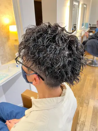 パーマ メンズ 🇨🇦海外美容師 FUMA🇨🇦のヘアスタイル