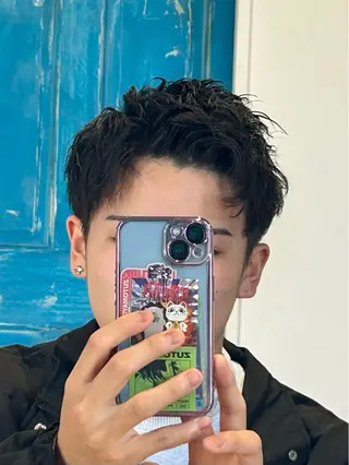 パーマ 🍒ケアカラー🍒 AKAね🤍のヘアスタイル