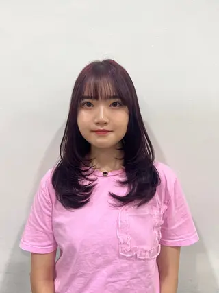 セミロング カラー 🎀レイヤー/ カラー🐕‍🦺anのヘアスタイル