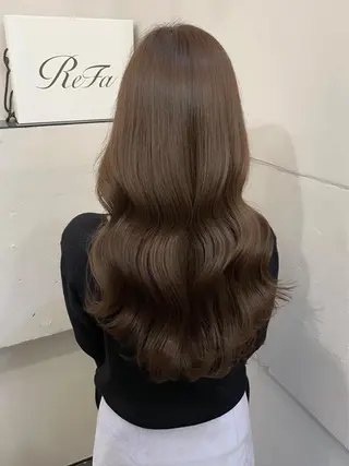 ロング カラー 横浜/レイヤーカット /韓国ヘア/佐藤記正のヘアスタイル