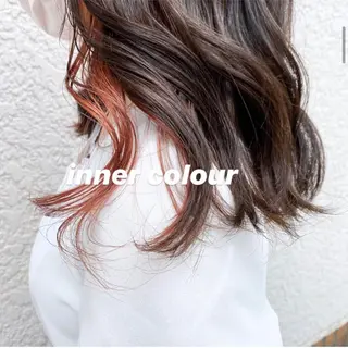 ロング カラー 会社OKなのに、 ちゃんと可愛い🤎のヘアスタイル