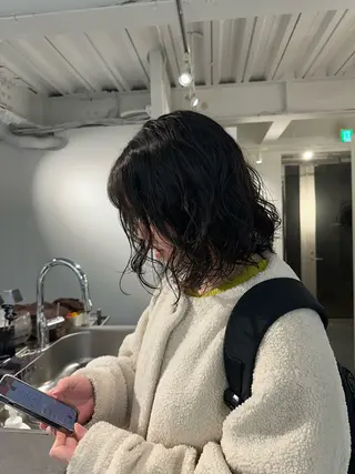 ミディアム パーマ お悩み解決パーマ hana🩰のヘアスタイル