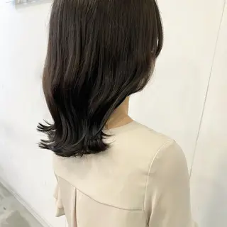 ミディアム 🍃透明感スタイル ｙｕ-ｋａ🍃のヘアスタイル