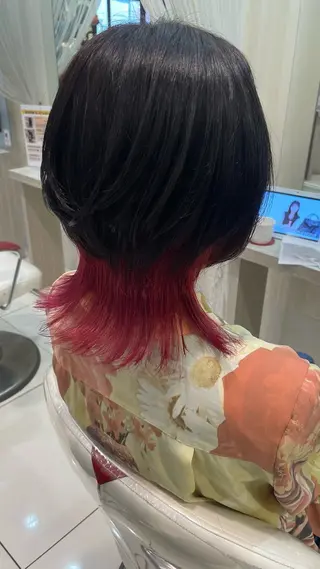 ミディアム カラー 🎨 SHIORI🥀のヘアスタイル