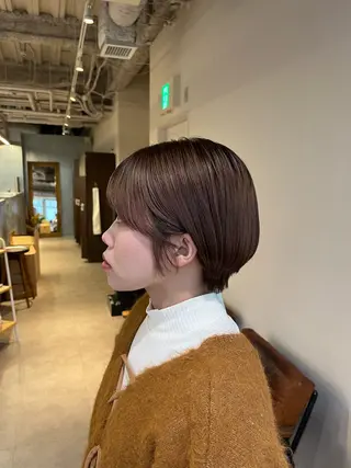 ショート レイヤーカット /ゆうのヘアスタイル