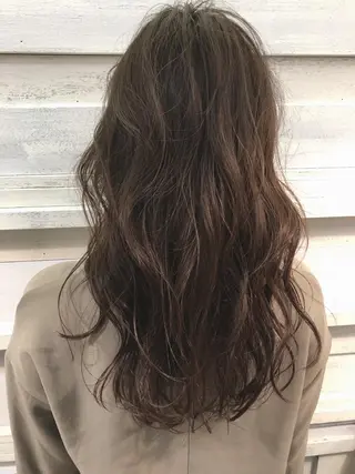 ロング カラー 中村 卓也のヘアスタイル