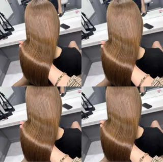 ロング カラー 透明感×髪質改善× エクステそうまのヘアスタイル