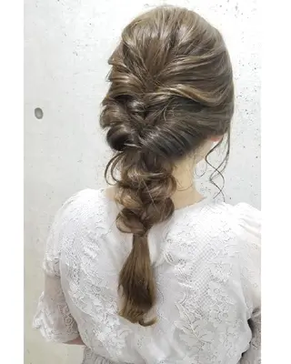 ロング ヘアアレンジ Day＆Night所属・Day&Night [店長]Chiakiのヘアスタイル