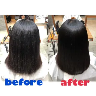 ロング カトウ ユウカのヘアスタイル