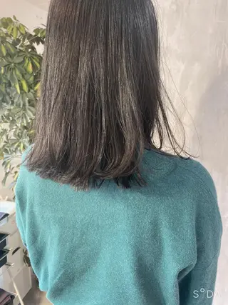 ミディアム カラー ヘアアレンジ stylist/蛯谷 珠里のヘアスタイル