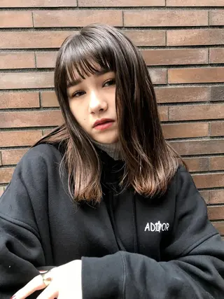 セミロング 🌼U24 ヘアデザインラボのヘアスタイル