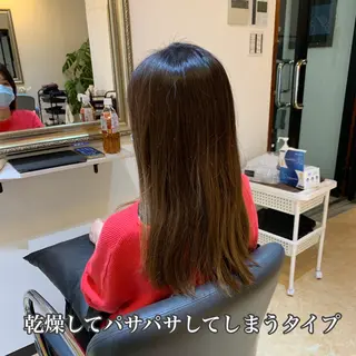 ロング 【清瀬】パサツキ 広がり改善川合剛史のヘアスタイル