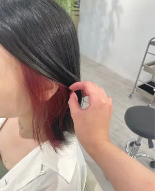 ミディアム ❤︎SAKURA 【Rico】❤︎のヘアスタイル