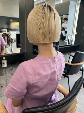 ショート 似合わせカットカラー 👩MINAのヘアスタイル