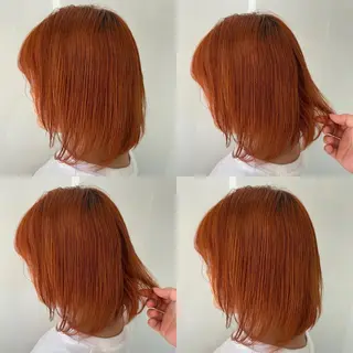 ショート カラー 美容室 HAKUAのヘアスタイル