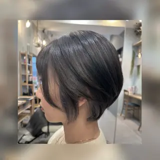 ショート カット 🌸 飯野 舞桜のヘアスタイル