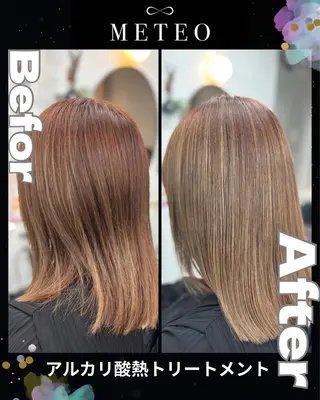 ミディアム Rグランデ静岡所属・アールグランデ あやのヘアスタイル