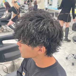 パーマ メンズ men's salon Gaudi三宮店所属・men's特化 値段以上の仕上がりにのヘアスタイル