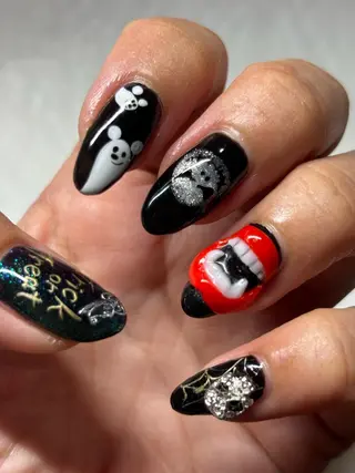 ネイル rukianail 新里のネイルデザイン